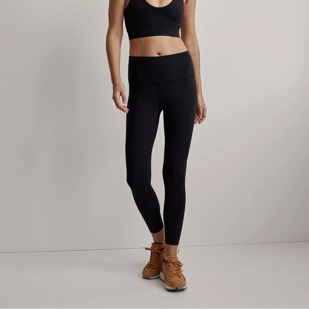 Varley Always High 25 Black Leggings NWT